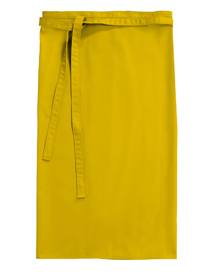 CG Workwear Bistro Apron Roma 80 in Sunshine – mit Firmenlogo individualisierbar
