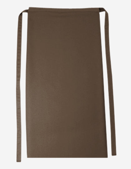 CG Workwear Bistro Apron Roma 80 in Taupe – mit Firmenlogo individualisierbar