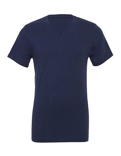 Unisex Jersey Short Sleeve V-Neck Tee