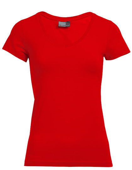 Women´s Slim Fit V-Neck-T von Promodoro – Produkt- und Farbansicht für Textildruck und Stickerei