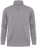 Promodoro Unisex-Troyer mit Seitentaschen in New Light Grey (Solid) – mit Firmenlogo individualisierbar
