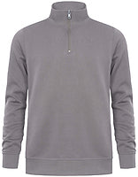 Promodoro Unisex-Troyer mit Seitentaschen in Steel Gray – mit Firmenlogo individualisierbar