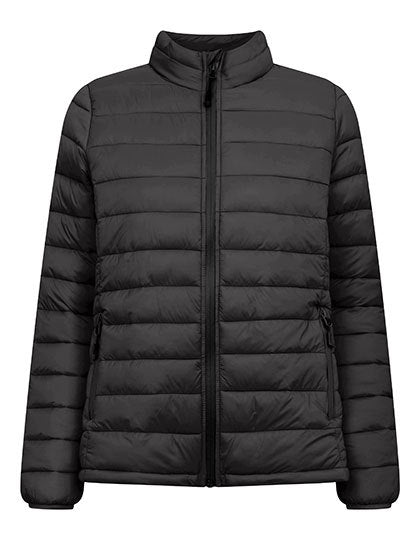 Promodoro Women´s Padded Jacket in Charcoal (Solid) – mit Firmenlogo individualisierbar