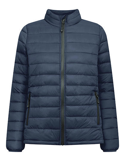 Promodoro Women´s Padded Jacket in French Navy – mit Firmenlogo individualisierbar