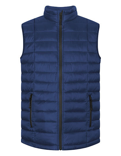 Promodoro Men´s Padded Vest in French Navy – mit Firmenlogo individualisierbar