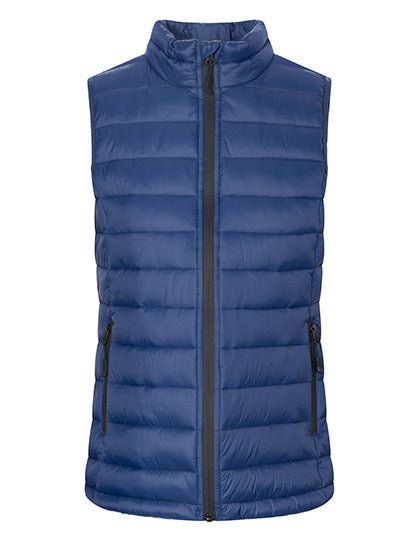 Promodoro Women´s Padded Vest in French Navy – mit Firmenlogo individualisierbar