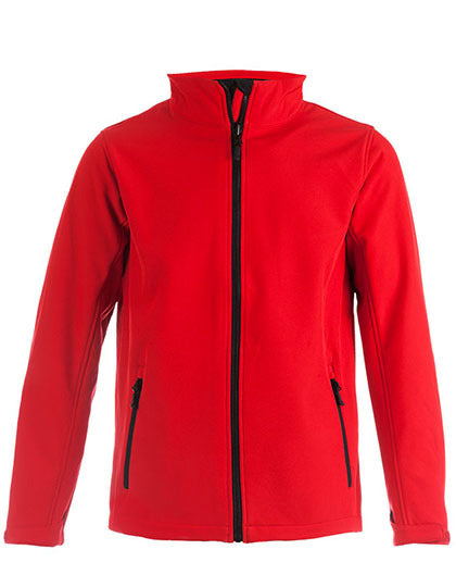 Promodoro Men´s Softshell Jacket C+ in Fire Red – mit Firmenlogo individualisierbar