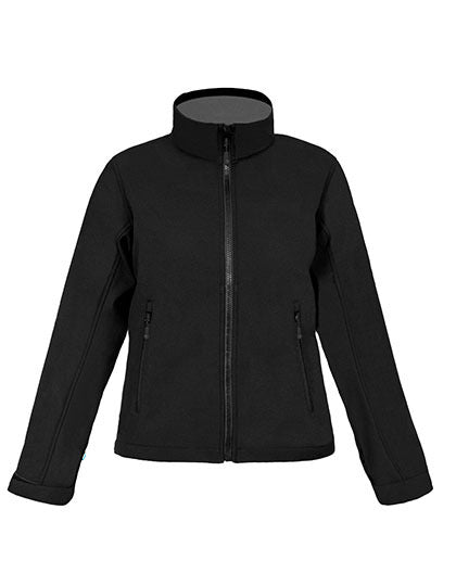 Promodoro Women´s Softshell Jacket C+ in Black – mit Firmenlogo individualisierbar