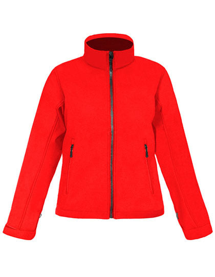 Promodoro Women´s Softshell Jacket C+ in Fire Red – mit Firmenlogo individualisierbar