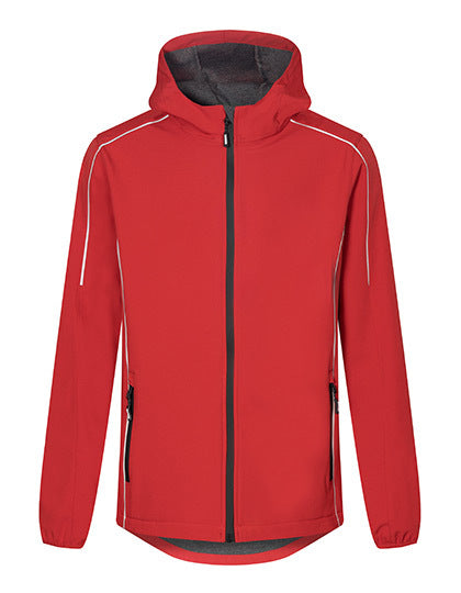 Promodoro Men´s Light Softshell Jacket in Fire Red – mit Firmenlogo individualisierbar