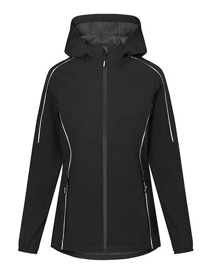 Promodoro Women´s Light Softshell Jacket in Black – mit Firmenlogo individualisierbar
