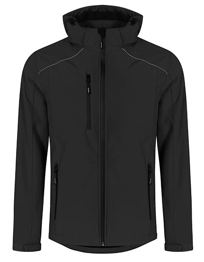 Promodoro Men´s Softshell Jacket in Black – mit Firmenlogo individualisierbar