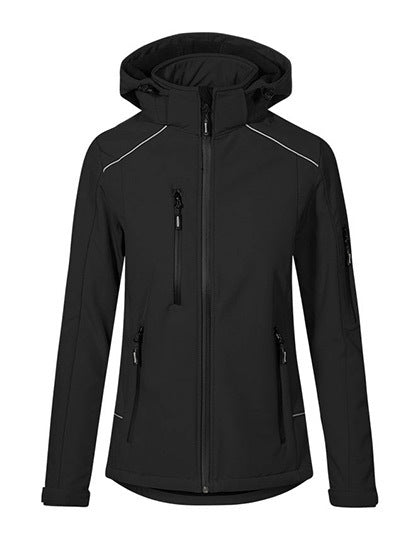 Promodoro Women´s Softshell Jacket in Black – mit Firmenlogo individualisierbar