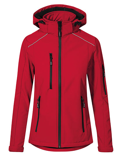 Promodoro Women´s Softshell Jacket in Fire Red – mit Firmenlogo individualisierbar