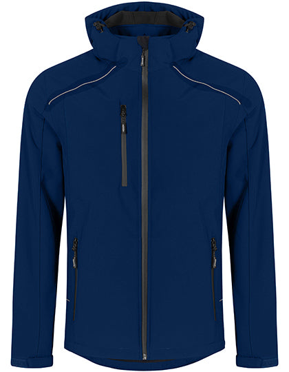 Promodoro Men´s Warm Softshell Jacket in Navy – mit Firmenlogo individualisierbar