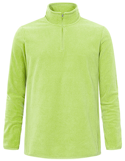 Promodoro Men´s Recycled Fleece Troyer E7921 in Lime Green