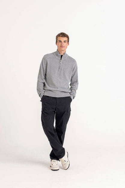 Wakhan 1/4 Zip Sustainable Sweater