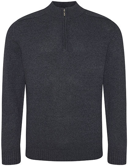 Wakhan 1/4 Zip Sustainable Sweater von Ecologie – Produkt- und Farbansicht für Textildruck und Stickerei
