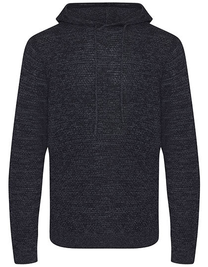 Iguazu Sustainable Knitted Hoodie von Ecologie – Produkt- und Farbansicht für Textildruck und Stickerei
