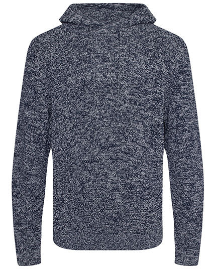 Iguazu Sustainable Knitted Hoodie von Ecologie – Produkt- und Farbansicht für Textildruck und Stickerei