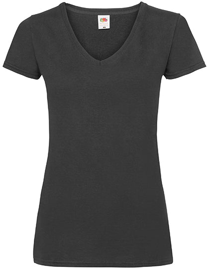 Ladies´ Valueweight V Neck T von Fruit of the Loom – Produkt- und Farbansicht für Textildruck und Stickerei