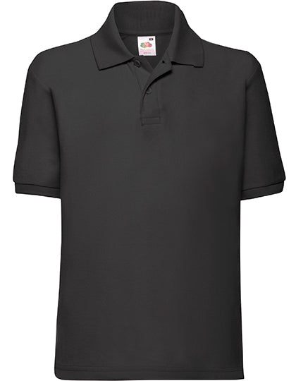 Kids´ 65/35 Polo von Fruit of the Loom – Produkt- und Farbansicht für Textildruck und Stickerei