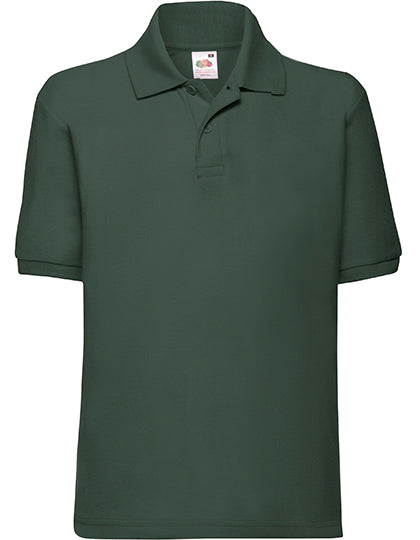 Kids´ 65/35 Polo von Fruit of the Loom – Produkt- und Farbansicht für Textildruck und Stickerei