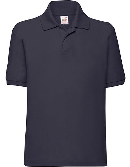 Kids´ 65/35 Polo von Fruit of the Loom – Produkt- und Farbansicht für Textildruck und Stickerei