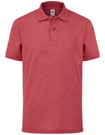 Kids´ 65/35 Polo von Fruit of the Loom – Produkt- und Farbansicht für Textildruck und Stickerei