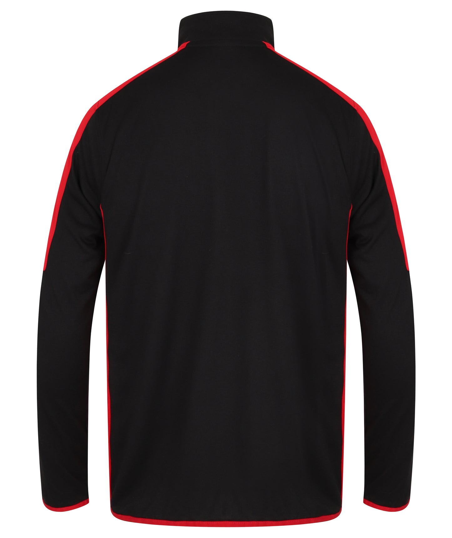 Adults 1/4 Zip Midlayer With Contrast Panelling