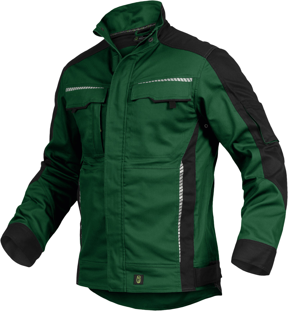 Reißfeste Bundjacke mit Reflektoren von Leibwächter – Produkt- und Farbansicht für Textildruck und Stickerei