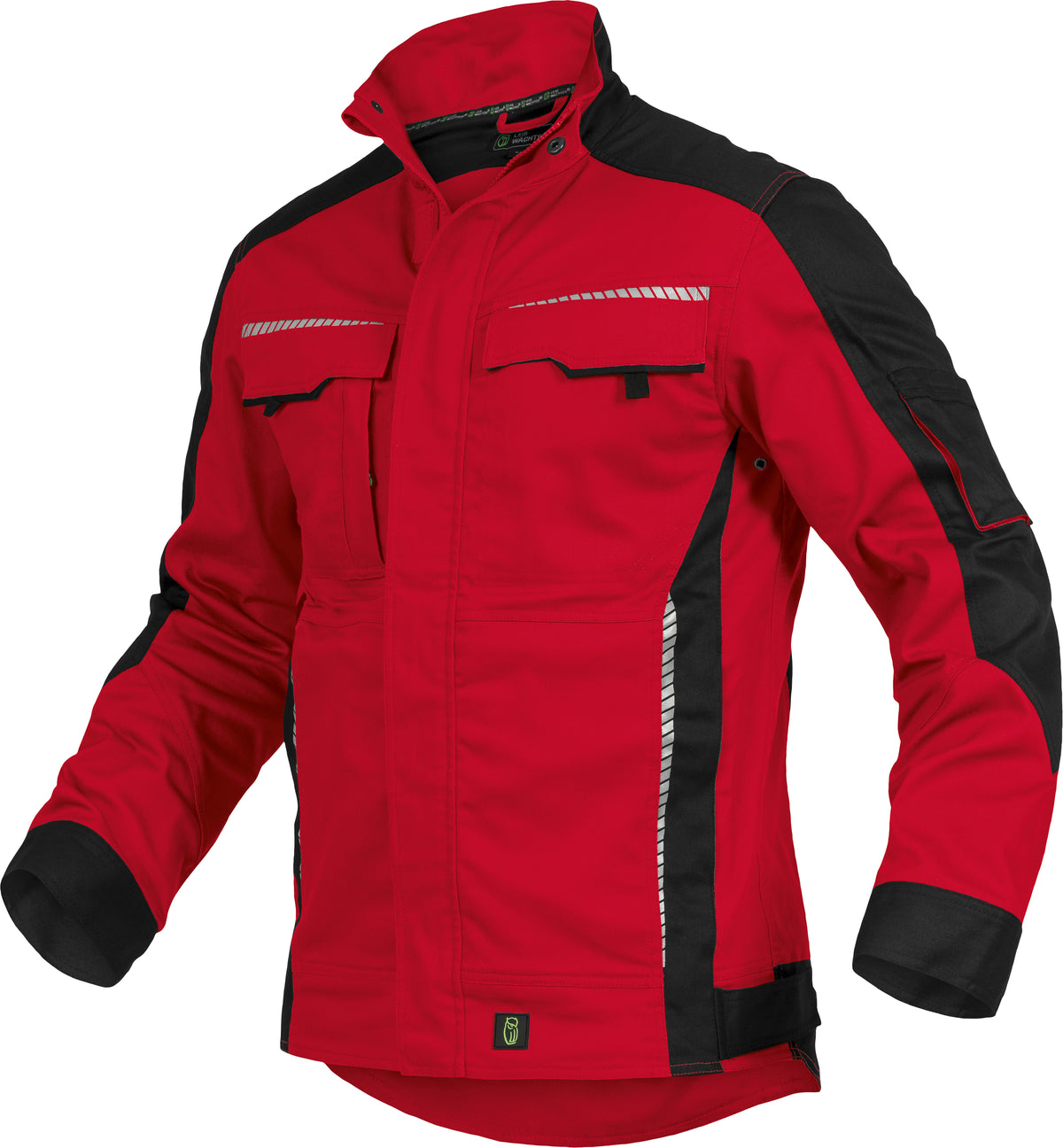 Reißfeste Bundjacke mit Reflektoren von Leibwächter – Produkt- und Farbansicht für Textildruck und Stickerei