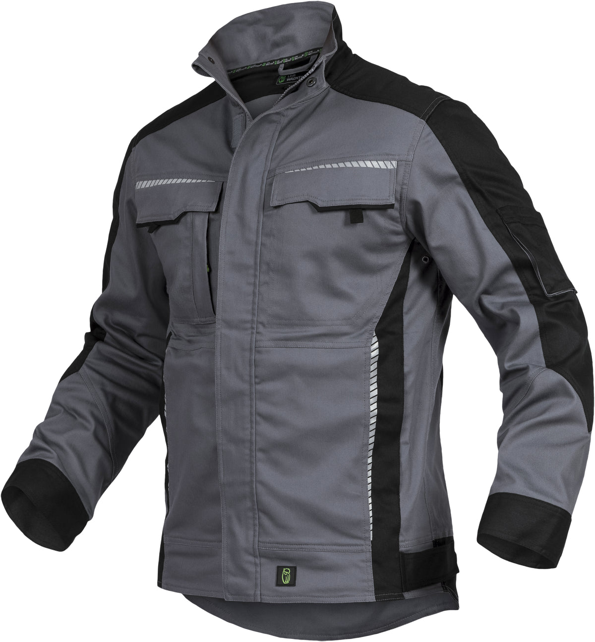 Reißfeste Bundjacke mit Reflektoren von Leibwächter – Produkt- und Farbansicht für Textildruck und Stickerei