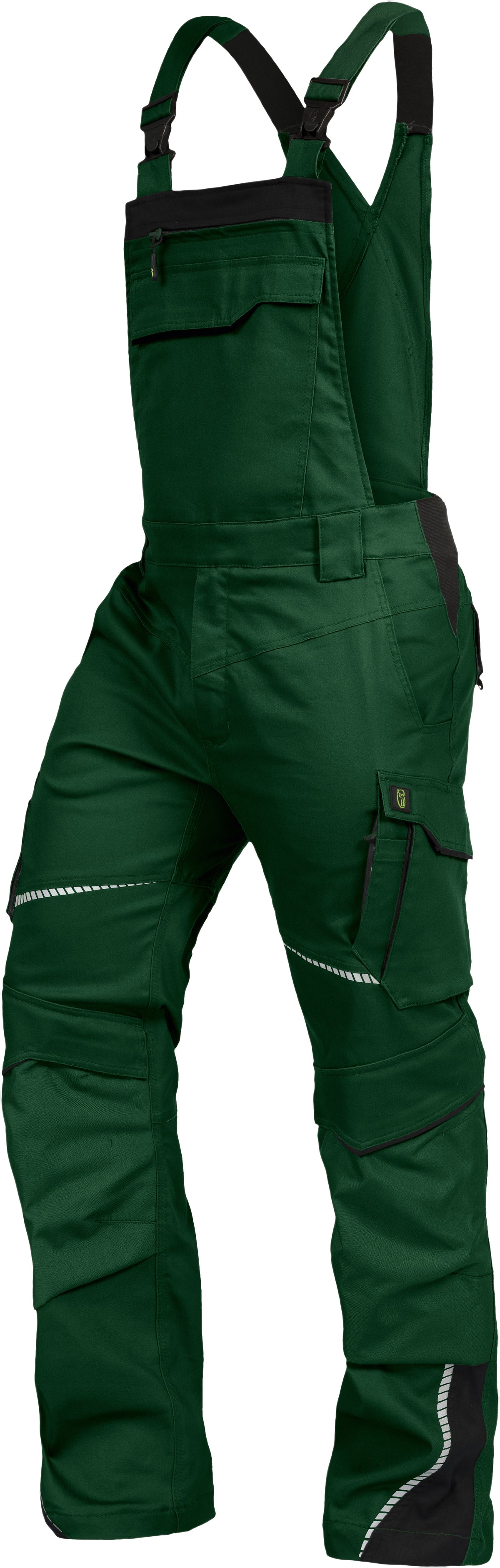 FLEXL Flex Line, Latzhose von Leibwächter – Produkt- und Farbansicht für Textildruck und Stickerei