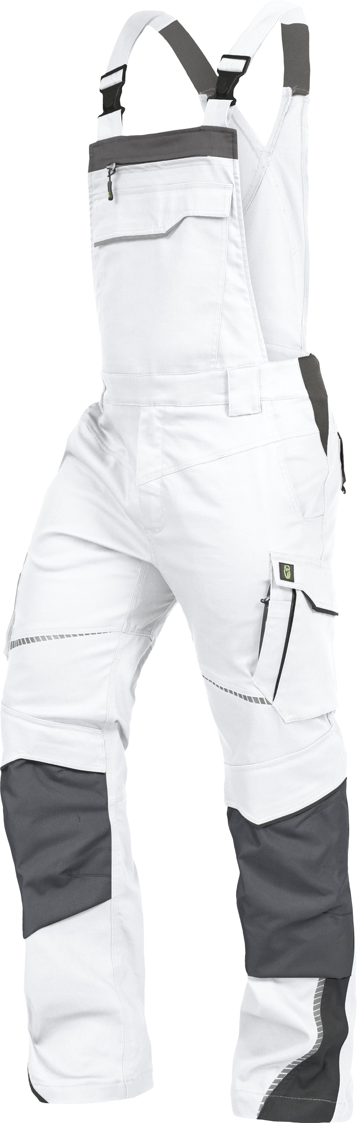 FLEXL Flex Line, Latzhose von Leibwächter – Produkt- und Farbansicht für Textildruck und Stickerei