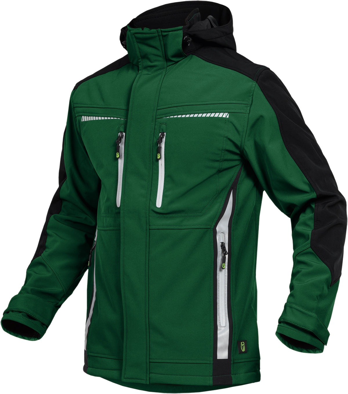 Robuste Jacke für jede Wetterlage von Leibwächter – Produkt- und Farbansicht für Textildruck und Stickerei