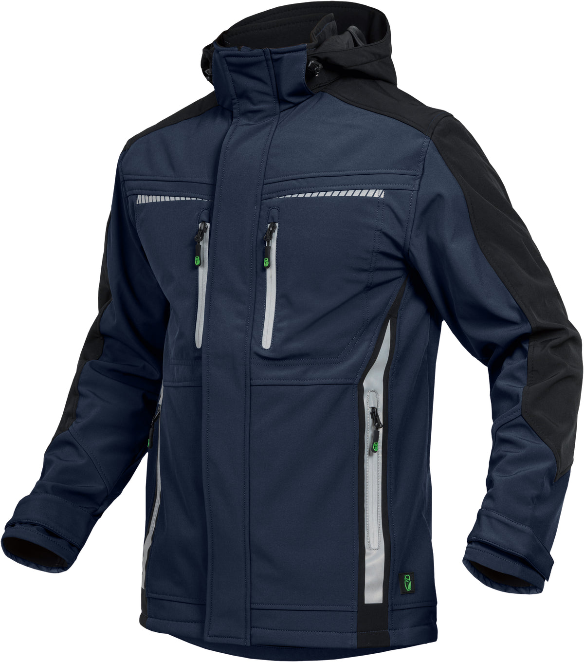 Robuste Jacke für jede Wetterlage von Leibwächter – Produkt- und Farbansicht für Textildruck und Stickerei