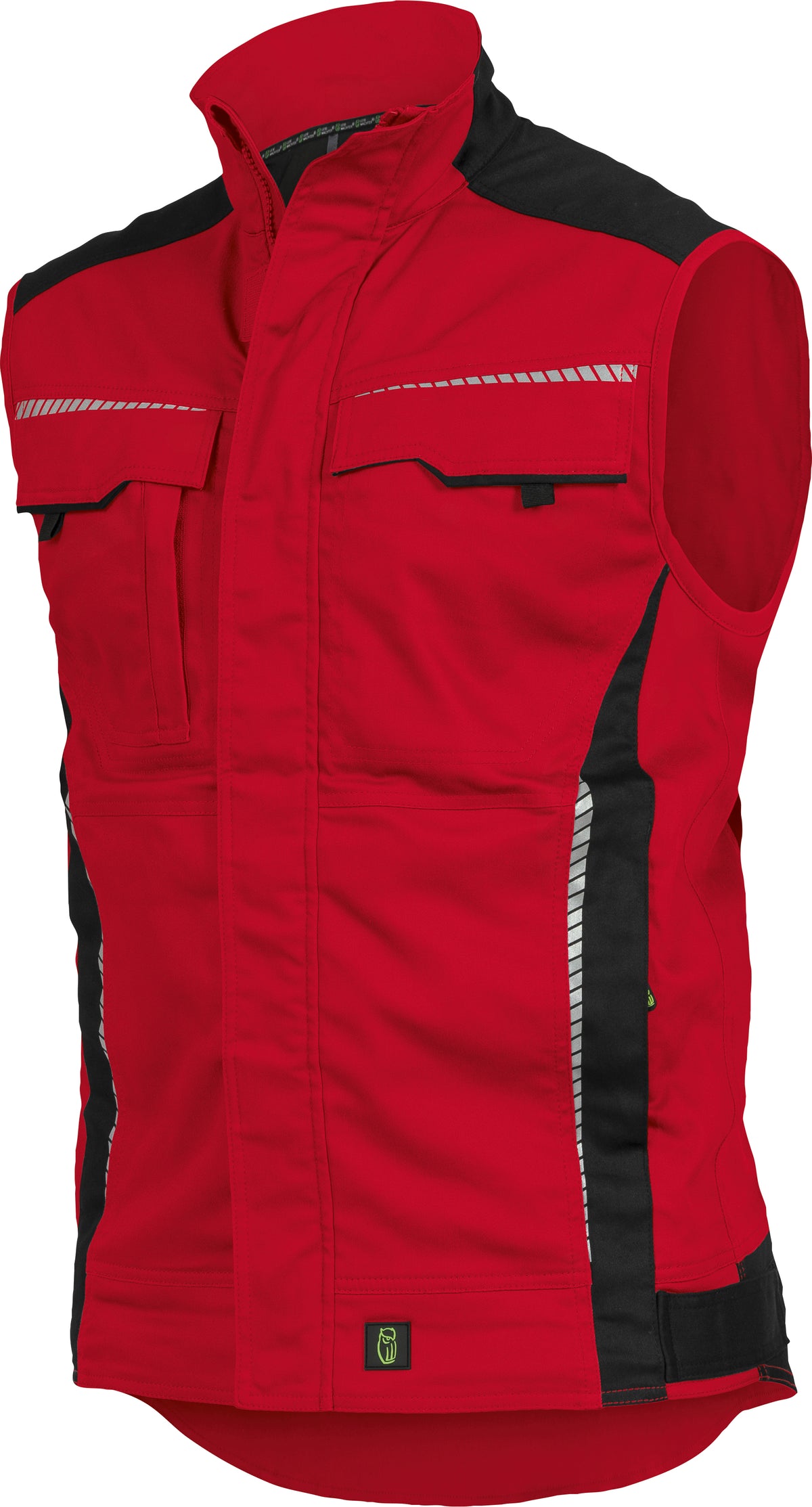 Strapazierfähiger Bodywarmer von Leibwächter – Produkt- und Farbansicht für Textildruck und Stickerei