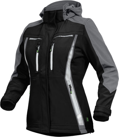 Softshell-Jacke (Damen) mit robusten 3-Lagen-Laminat