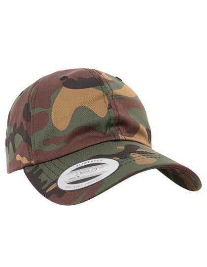 Low Profile Baumwoll-Twill Cap von Flexfit – Produkt- und Farbansicht für Textildruck und Stickerei