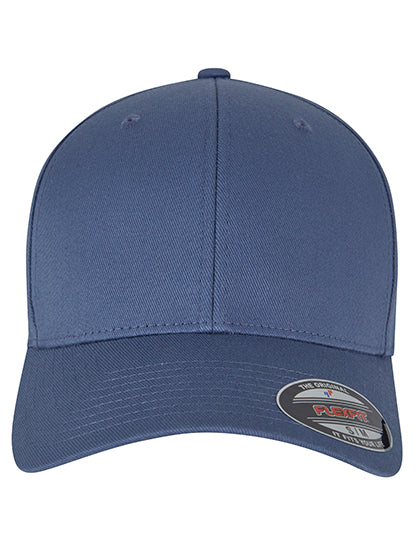6-Panel Cap Wooly Combed von Flexfit – Produkt- und Farbansicht für Textildruck und Stickerei