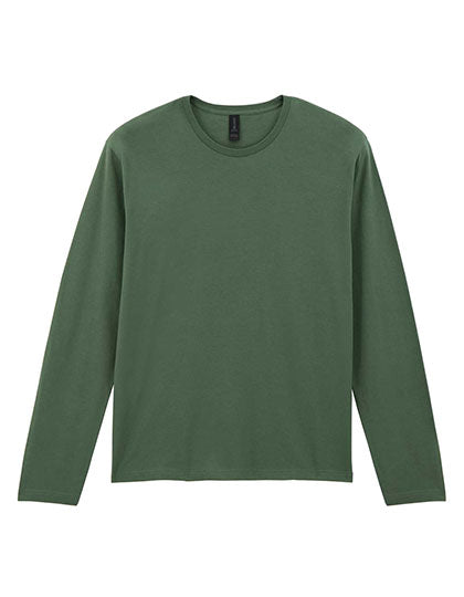 Softstyle Adult Long Sleeve T-Shirt von Gildan – Produkt- und Farbansicht für Textildruck und Stickerei