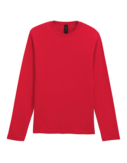 Softstyle Adult Long Sleeve T-Shirt von Gildan – Produkt- und Farbansicht für Textildruck und Stickerei