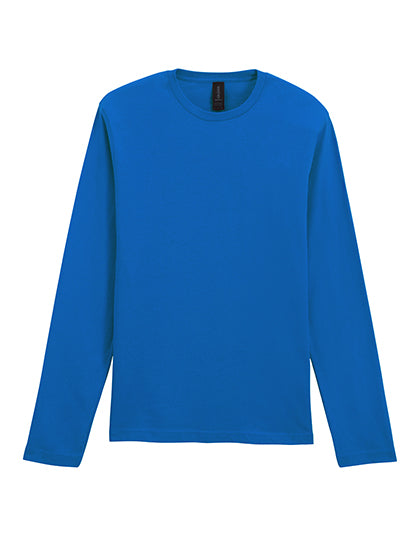 Softstyle Adult Long Sleeve T-Shirt von Gildan – Produkt- und Farbansicht für Textildruck und Stickerei