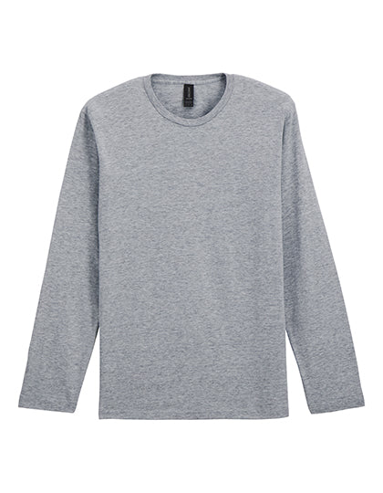 Softstyle Adult Long Sleeve T-Shirt von Gildan – Produkt- und Farbansicht für Textildruck und Stickerei