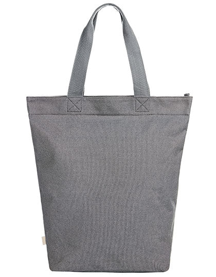 Halfar Shopper Loom in Grey – mit Firmenlogo individualisierbar