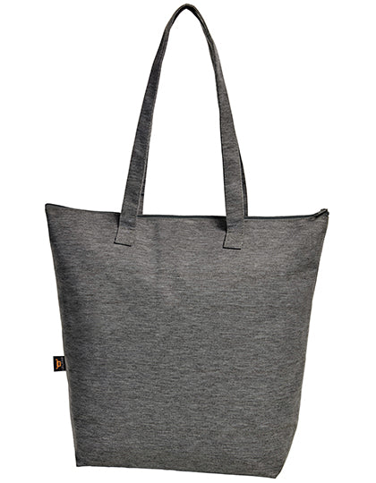 Halfar Shopper Jersey in Anthracite – mit Firmenlogo individualisierbar