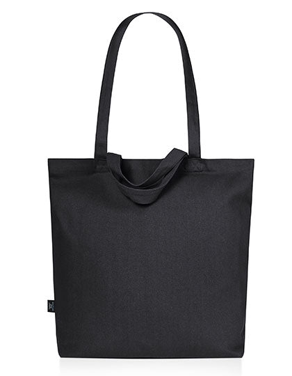 Halfar Casual Shopper Organic in Black – mit Firmenlogo individualisierbar