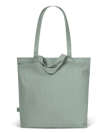 Halfar Casual Shopper Organic in Green-Gray – mit Firmenlogo individualisierbar