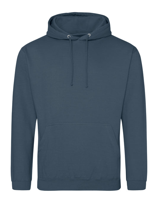 Just Hoods College Hoodie JH001 in Airforce Blue